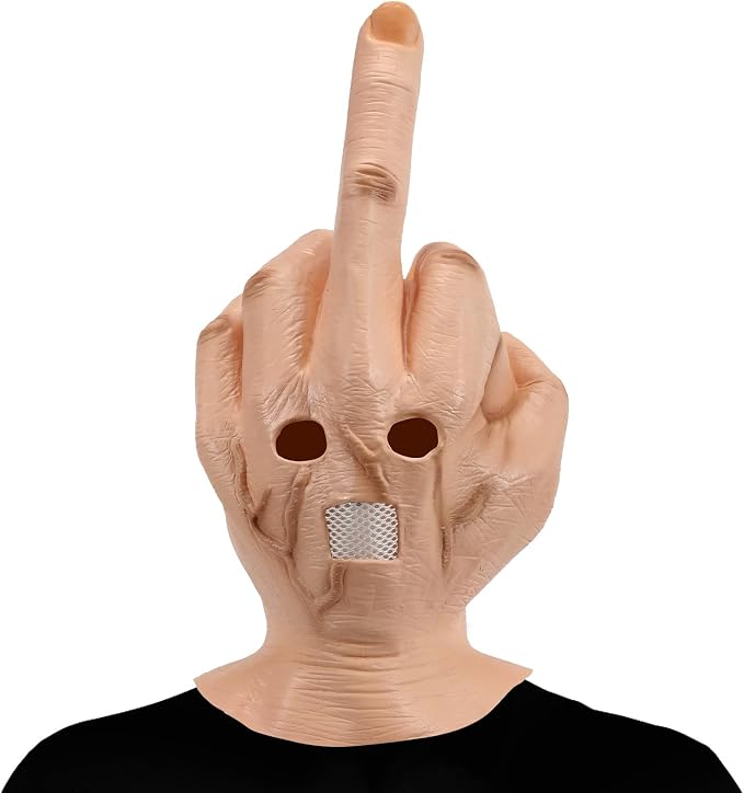 Funny Middle Finger Mask
