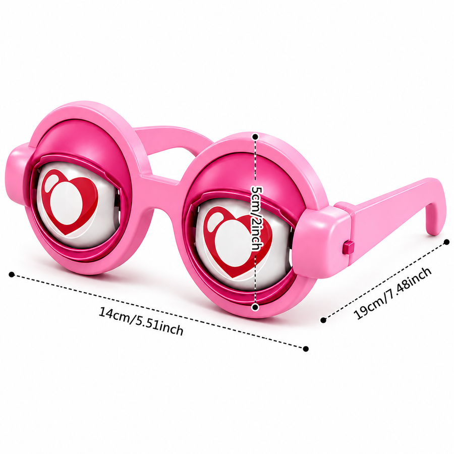 Crazy Eyes Prank Glasses