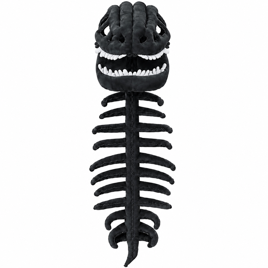 Dinosaur Skeleton Plush Costume