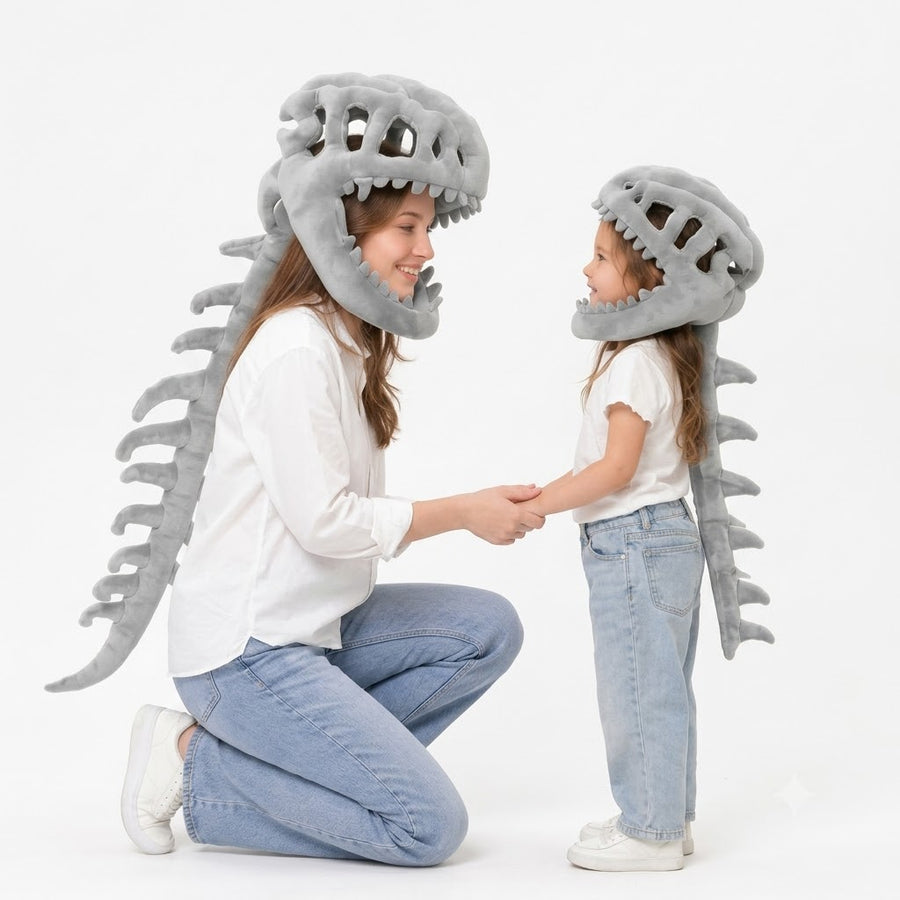 Dinosaur Skeleton Plush Costume